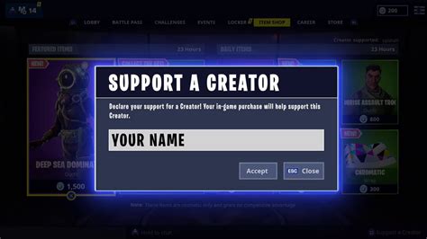 creator code fortnite 4 player